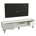 Rack Madesa Reims E Painel Para Tv Até 55 Polegadas 2 Portas