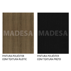 Rack Madesa Udine E Painel Para Tv Até 55 Polegadas Com Pés