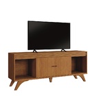 Rack Madrid 2 Portas Detalhe Ripado - Mavaular Naturale