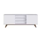 Rack Malaga Branco 160 Cm