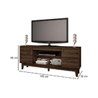 Rack Malibu Capuccino - Germai Móveis