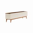 Rack Manchester I 3 Gv Off White Com Freijó Touch 218 Cm