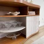 Rack Mesa Buffet Sala De Estar Mg4647 Arly