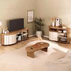 Rack Mesa Buffet Sala De Estar Mg4647 Arly