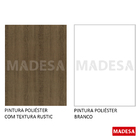 Rack Metz e Painel para TV Sala de Estar Madesa