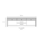 Rack Milano Off White E Freijó