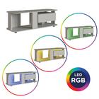 Rack Moderno Com Led 01 Gaveta 136cm Proddy