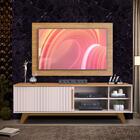 Rack Moderno Com Painel Para Televisão Até 50 Polegadas Carva