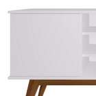 Rack Moss Branco E Marrom 134 Cm