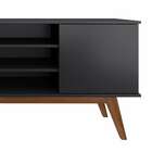 Rack Moss Preto E Marrom 134 Cm