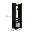 Rack Multiuso Bike Duo Space - Móveis Leão - Preto