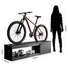 Rack Multiuso Com Suporte Para Bicicleta 01 Porta Bicycle Pre