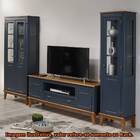 Rack Nani 2 Portas E 1 Gaveta Cor Azul Petróleo 150cm - 67904