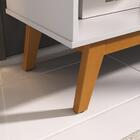 Rack Nature 1.36 Tv 42 43 50 55 Polegadas Nichos Prateleiras