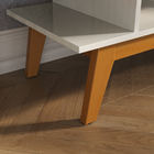 Rack Nature Com Painel1.4 Para Tv De Até 55 Polegadas Branco