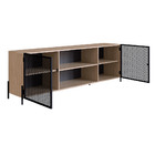 Rack New Hanover E Preto 180 Cm - D'rossi