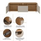 Rack New Jersey 180 Para Tv 60 Pol Sala 1 Gaveta E 2 Portas