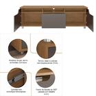 Rack New Jersey 180 Para Tv 60 Pol Sala 1 Gaveta E 2 Portas