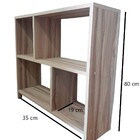 Rack Nicho Aparador Sala Quarto Escritório Mdf Madeirado