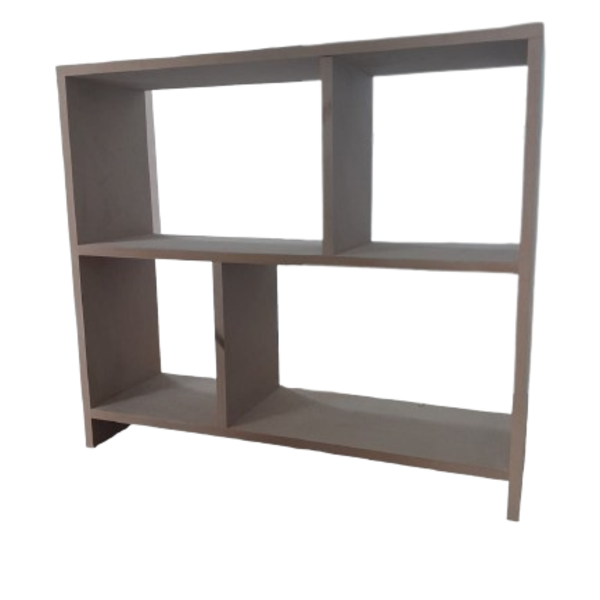 Rack Nicho Aparador Sala Quarto Escritório Mdf Natural