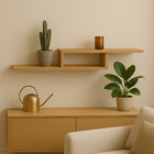 Rack Nicho Suspenso Para Quarto Sala Organizador Parede - Bro