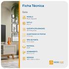 Rack Onix Off White Cinamomo 160 Cm