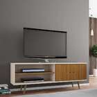 Rack Onix Off White Cinamomo 160 Cm