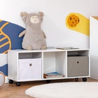 Rack Organizador De Nichos Infantil De Brinquedos Kalel 100%