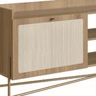 Rack Oslo 2 Pt Hanover E Dourado 183 Cm