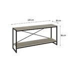 Rack P/tv Dynamica 120x30x56cm C/02 Prateleiras