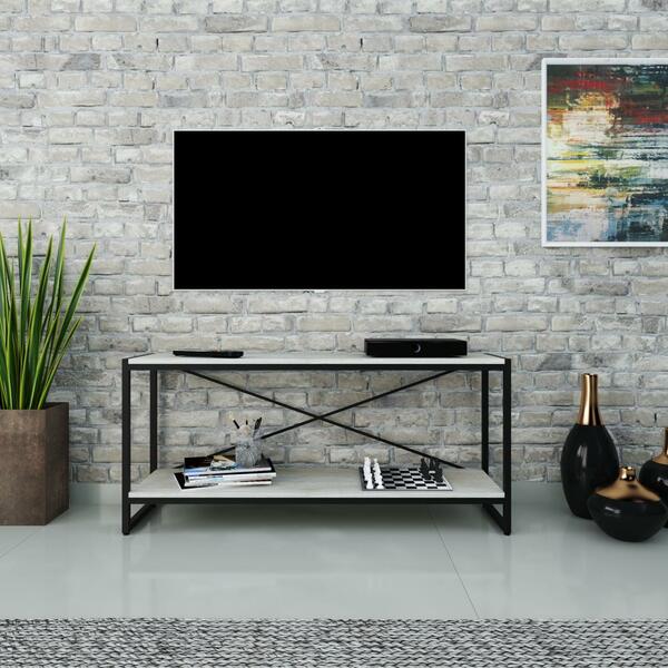 Rack P/tv Dynamica 120x30x56cm C/02 Prateleiras