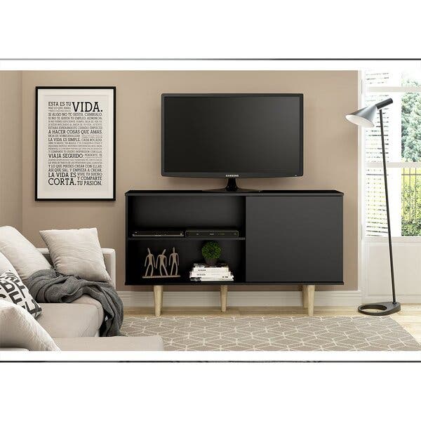 Padua Rear Rack Rack Para Tv Até 50 Polegadas Pádua 1 Porta Preto Tx - Soluzione ...