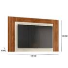 Rack Painel Ester Tv 75 180cm 2 Portas Mel Off White Tana Dec