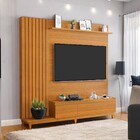 Rack Painel Para Sala Ripado Jakarta Para Tv Até 65 Polegada