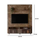 Rack Painel Piso Teto Aurora Prestige Tv 75 2 Portas Imperial