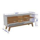 Rack Paládio Branco 136 Cm