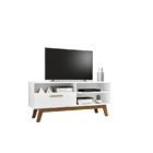 Rack Paládio Branco - Bechara Móveis