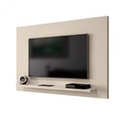 Rack Paládio Com Painel Kenzo Off White/cinamomo - Bechara Mó