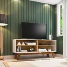 Rack Paládio Off-white E Cinamomo 136 Cm