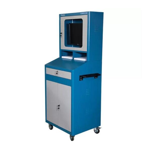 Rack Para Computador Fechado Com Gaveta E Porta Teclado Cr-89