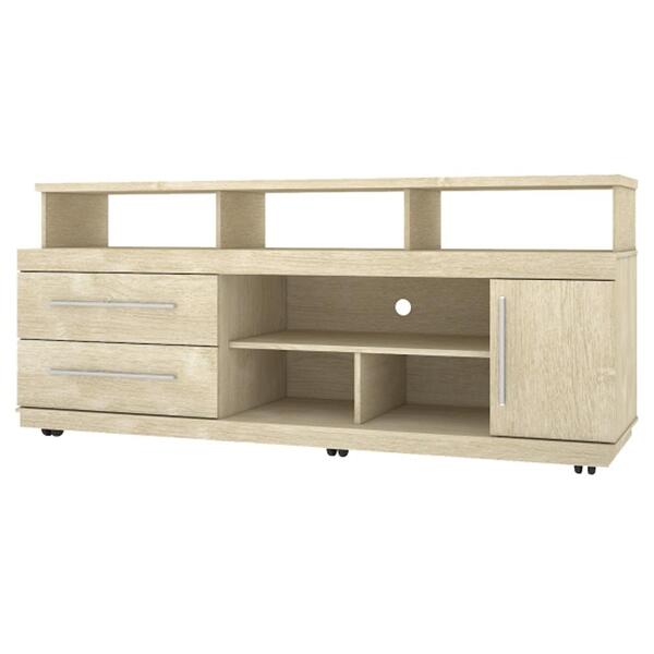 Rack Para Sala 1 Porta E 2 Gavetas Torino Plus Areia