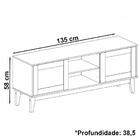 Rack Para Sala 2 Portas 011075 Dcasa