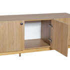 Rack Para Sala 4 Portas Aruna - Areia - Meu Móvel De Madeira