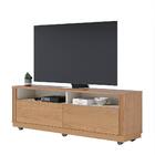 Rack Para Sala Bancada De Tv 75 Pol. 180cm Memory C05 Freijó/