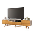 Rack Para Sala Bancada De Tv 85 Pol 220cm Alissa H01 - D'ross