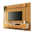 Rack Para Sala Bancada De Tv 85 Pol 220cm Alissa Off White/ci