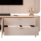 Rack Para Sala Com Painel Para Tv 75 Pol Dion D05 Off White -