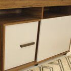 Rack Para Sala De Estar Para Tv Até 40 Polegadas 2 Portas Com