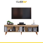 Rack Para Sala De Tv Grande Até 60’ 180 Cm Pés Palito Viena P