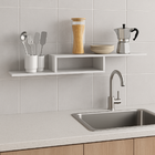 Rack Para Sala Nicho Suspenso Quarto Sala Organizador Moderno